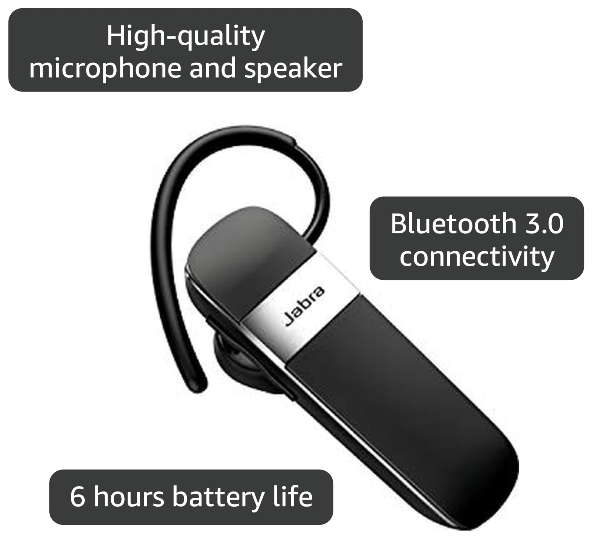 Amazon.com: Jabra Talk 55 Bluetooth Headset for High Definition