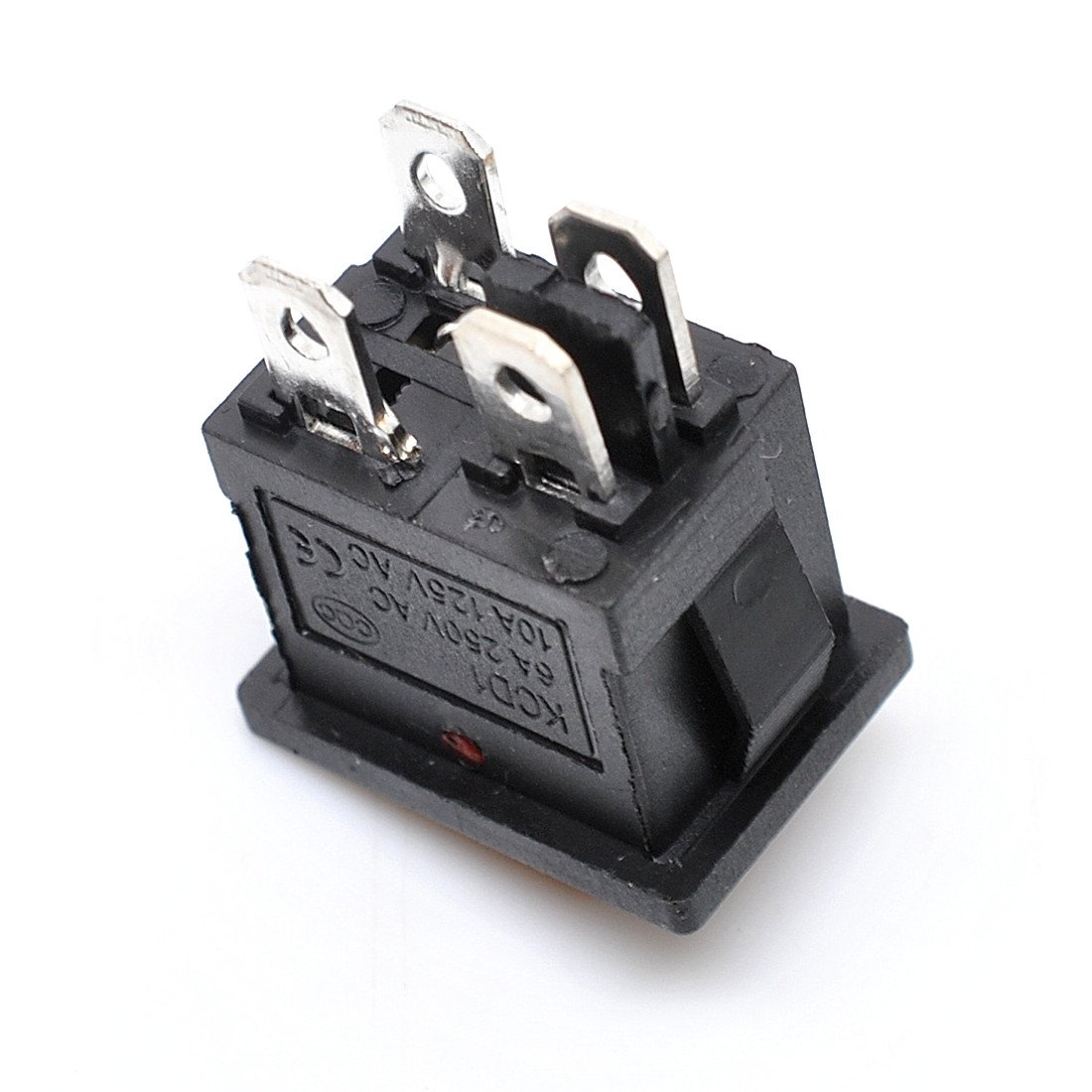 12v Switch Oiyagai 20-Pack KCD1-104 - DPST ON-OFF With Red & Green LED ...