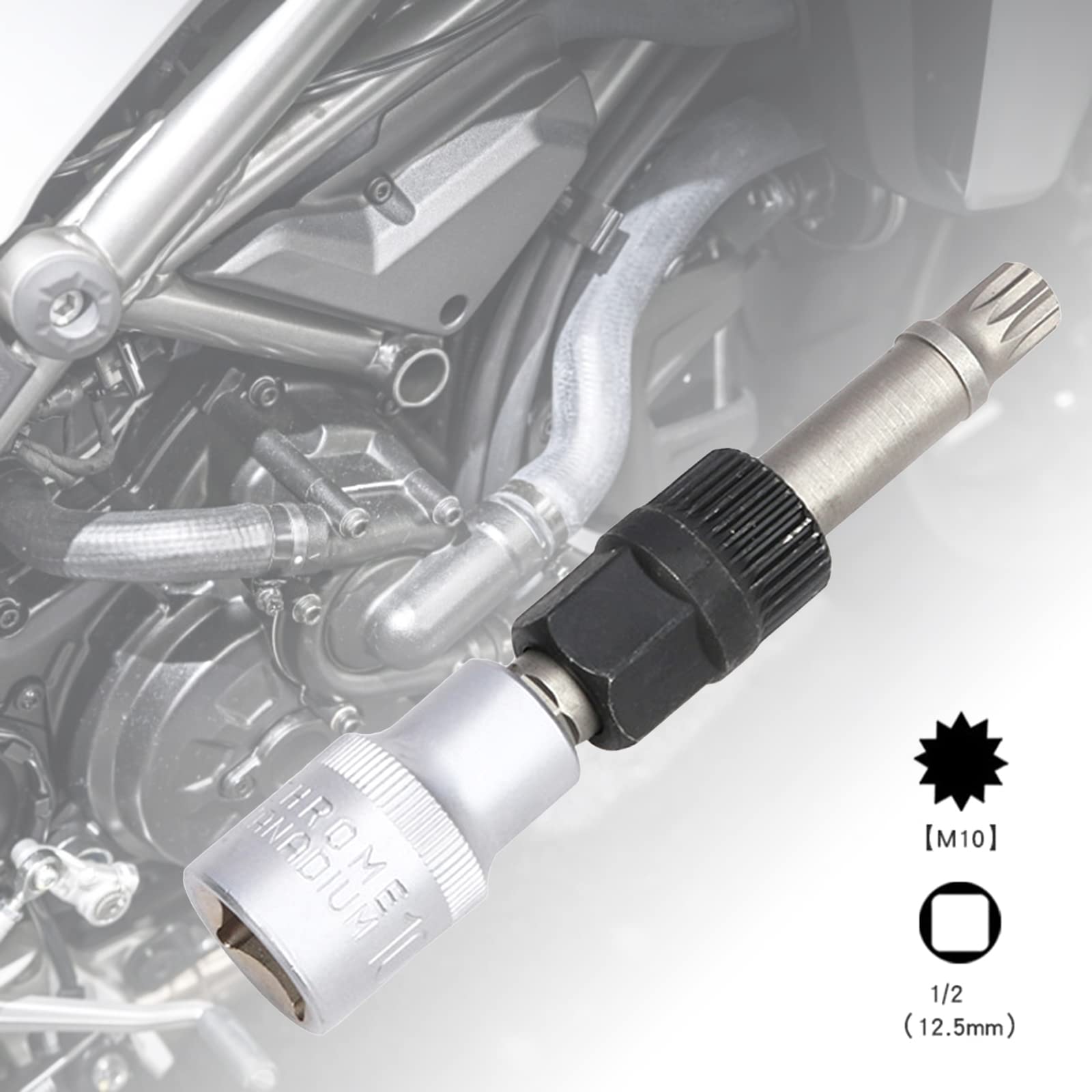 YOGOTEU 33 Generator Pulley Removal Tool Alternator Wheel Pulley Removal Tool Car Accessories