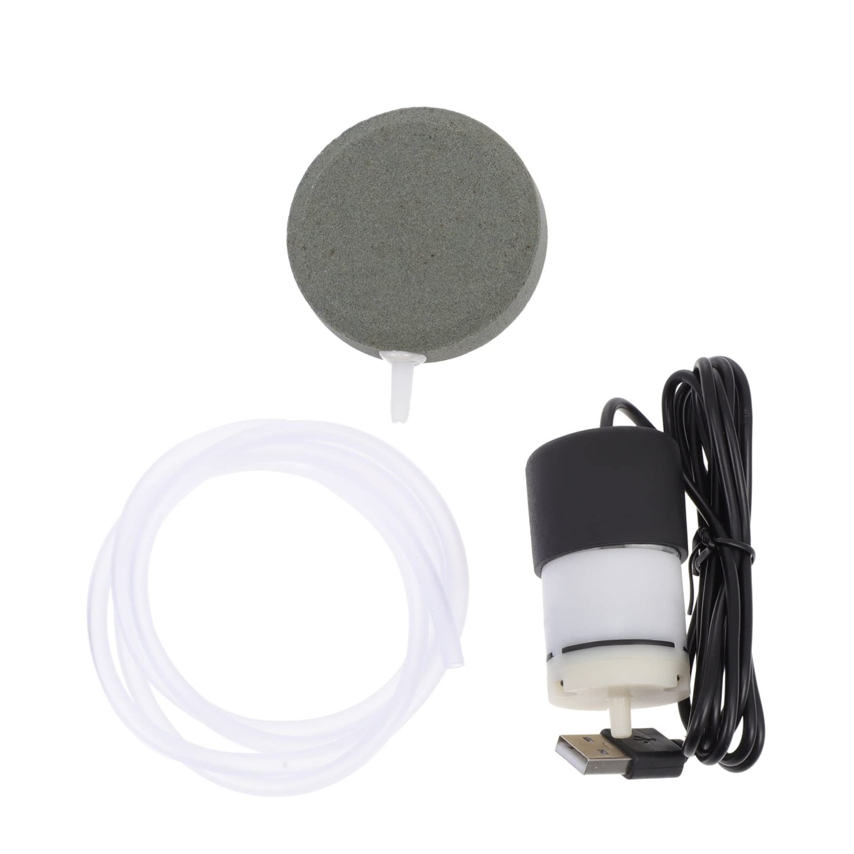 Toddmomy Sauerstoffpumpe Für Fischbecken Aqua Klein Tank Luft Hausbedarf Mini-sauerstoffpumpe USB-sauerstoffpumpen Abs