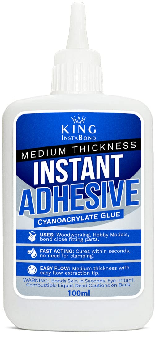 Cyanoacrylate Adhesive Super Glue Medium Viscosity CA Glue for Wood