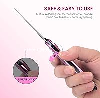 Vista 7 de Cuchillo multiherramienta FUNBRO, regalos para esposa (Donut)