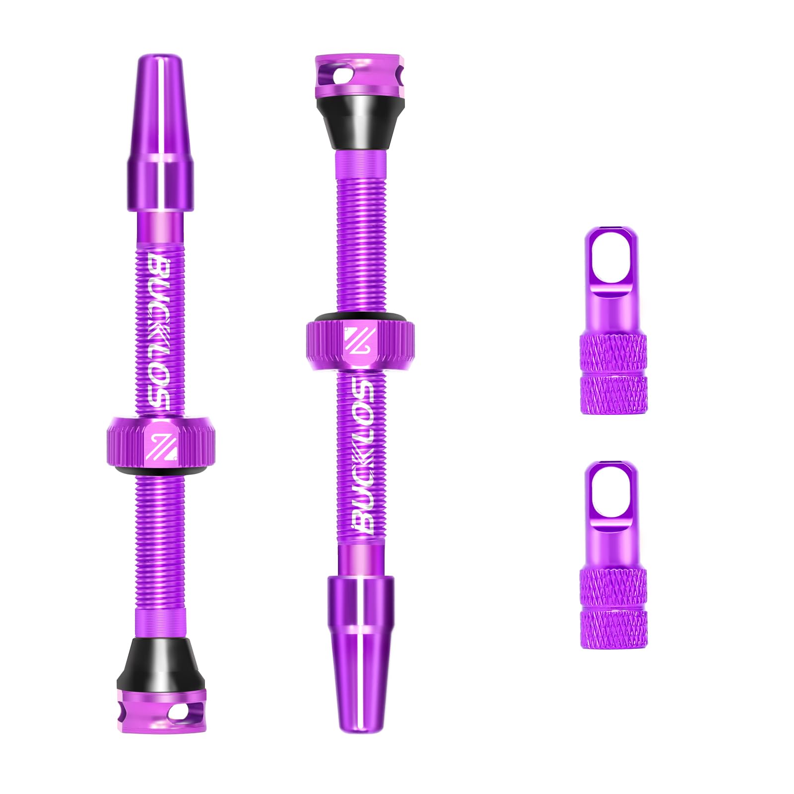BUCKLOS Tubeless Presta Valve Stem 40/44/55/60/65/80/100mm