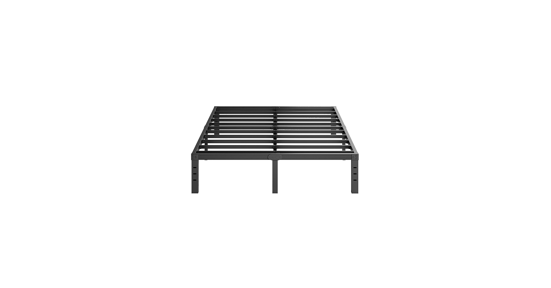 --0²nail-- Javlergo 14-Inch Full Size Metal Platform Bed Frame, No Box