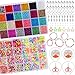 GOLDGE Abalorios para Hacer Collares Pulseras, Cuentas de Colores para Los niños, Cuentas para la Fabricación de Joyas para Niños, Perlas de Agua Niños DIY Educativos Kit (26 Colores)