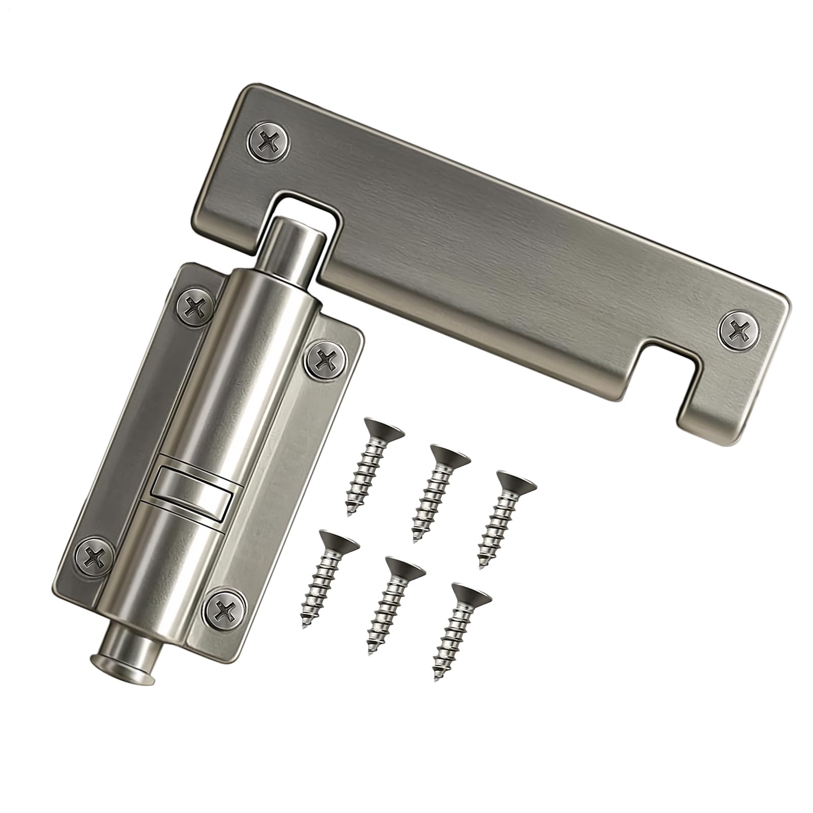 Cerradura de puerta corrediza en acero inoxidable de alta resistencia para tu dormitorio