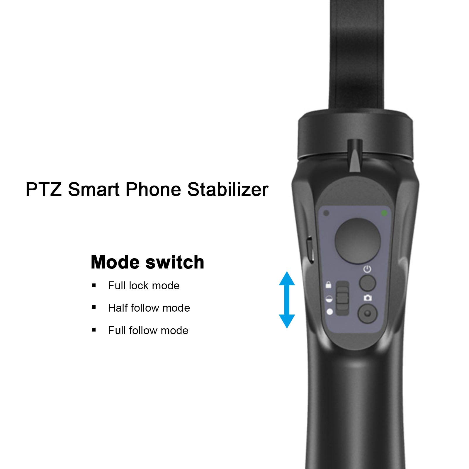 3-osiowy ręczny stabilizator gimbala BT Action Camera Smartphone telefon stabilizator wspornik