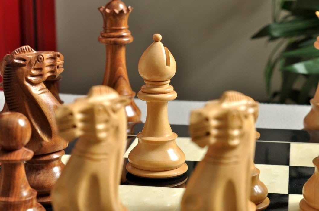 The House of Staunton - The Classic Chess Set - Pieces Only - 6.0" King - Golden Rosewood