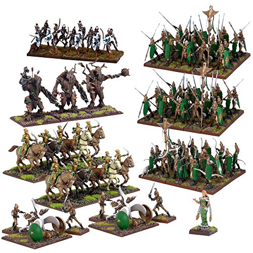 Mantic Games MGKWE111 Elf Army, Multicolor