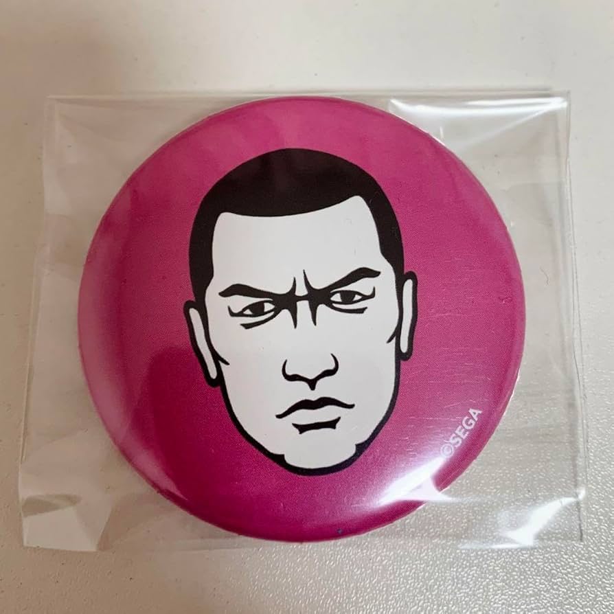 龍が如く　トレーディング顔面 缶バッジ アクリルチャーム ハンジュンギ 龍が如く トレーディング顔面 缶バッジ アクリルチャーム