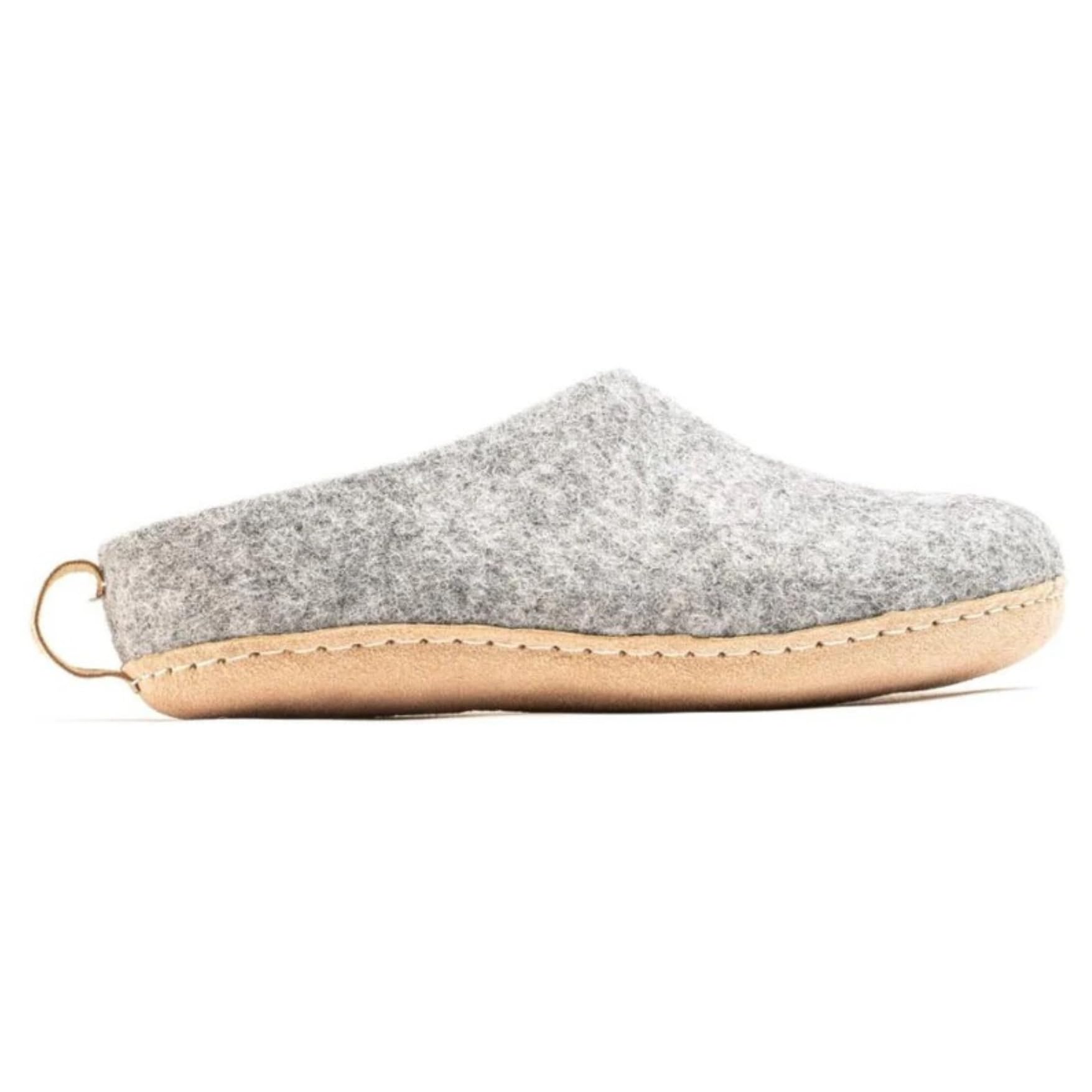 Handcrafted Ultra-Soft New Zealand Wool Slippers Natural Wool House Shoes Lightweight Cozy Comfort for Keeping Your Feet Warm