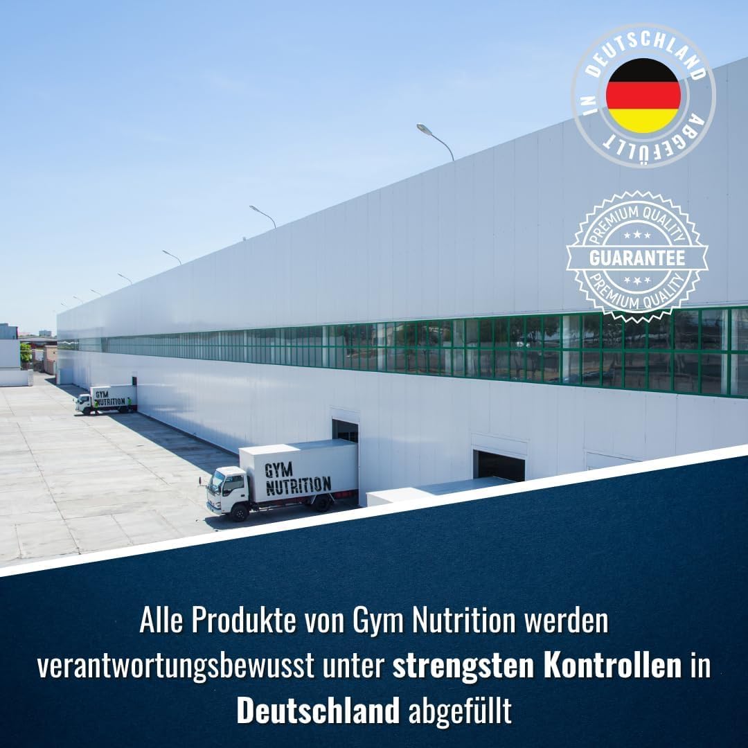 L-Arginin + Citrullin hochdosiert - 365 Kapseln - 6.785 mg Tagesdosis, 60+ Tage Vorrat - Vegan & Produziert in Deutschland