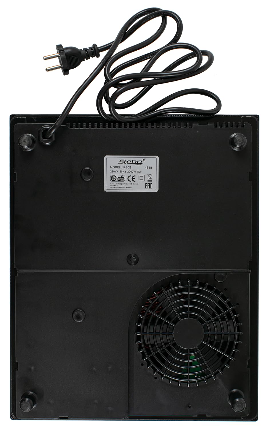 Steba IK 60 E Plaque à Induction/ou encastrable mobile/réglage de la température