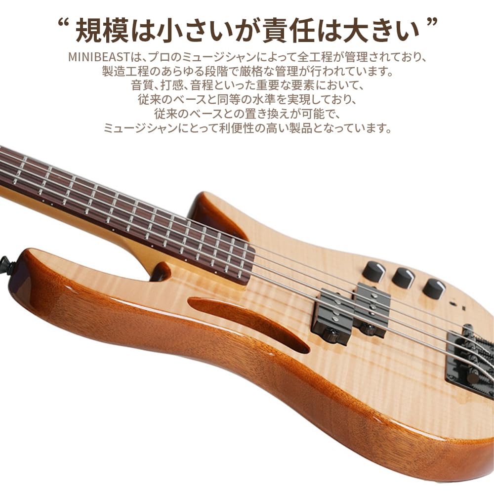 AKAMA MINI BEAST ミニベース Amazon | AKAMA MINI BEAST エレキベース 33