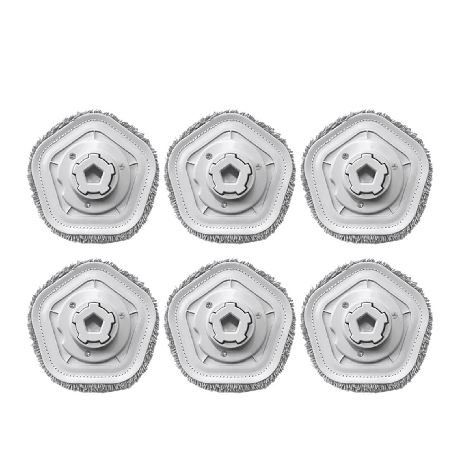 LIANPENGBU Mop Cloth For Bot W10 W10Pro Mop Pad Spare Parts Vacuum Cleaner Self-Cleaning Robot Vacuum And Mop Accessories(6PCS)