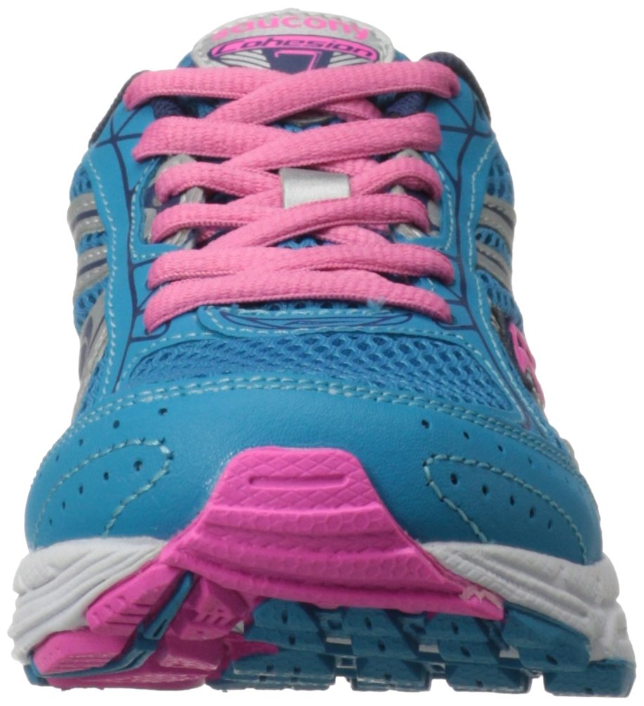 Saucony Cohesion 7 Chaussures de course à lacets pour tout-petit/grand enfant