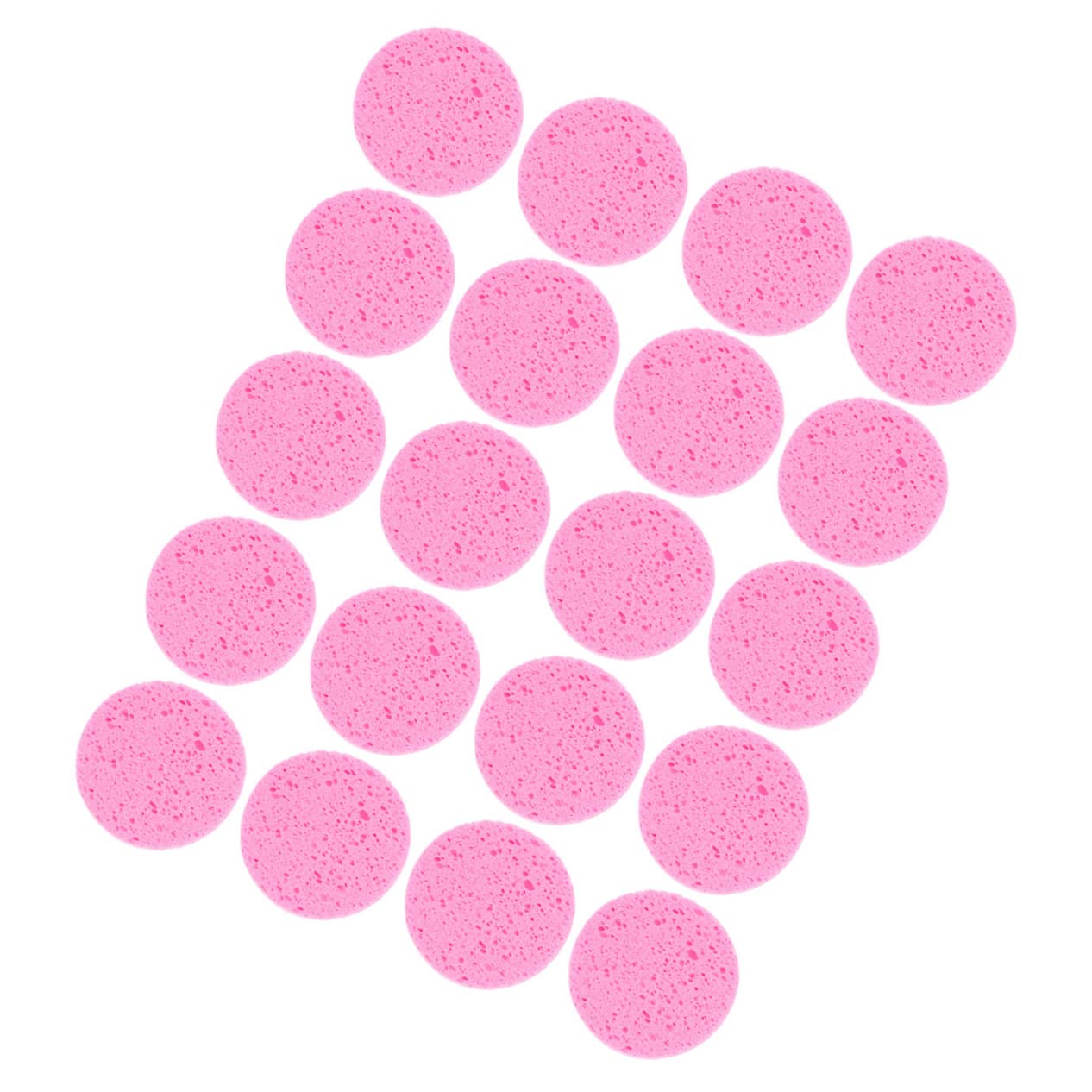 FRCOLOR 80pezzi Spugne Struccanti Lavabili Dischi Per e Assorbentper Rimuovere Per La Della Confezione