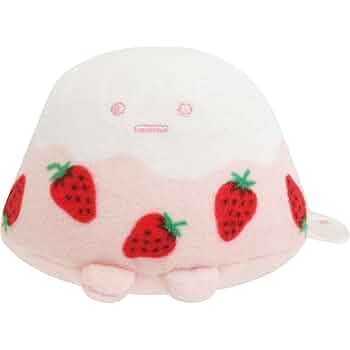 すみっコぐらし×サクマ　てのりぬいぐるみ7点　　サクマいちごみるくキャンディ 61wz-4kjqRL._UF350,350_QL50_.jpg