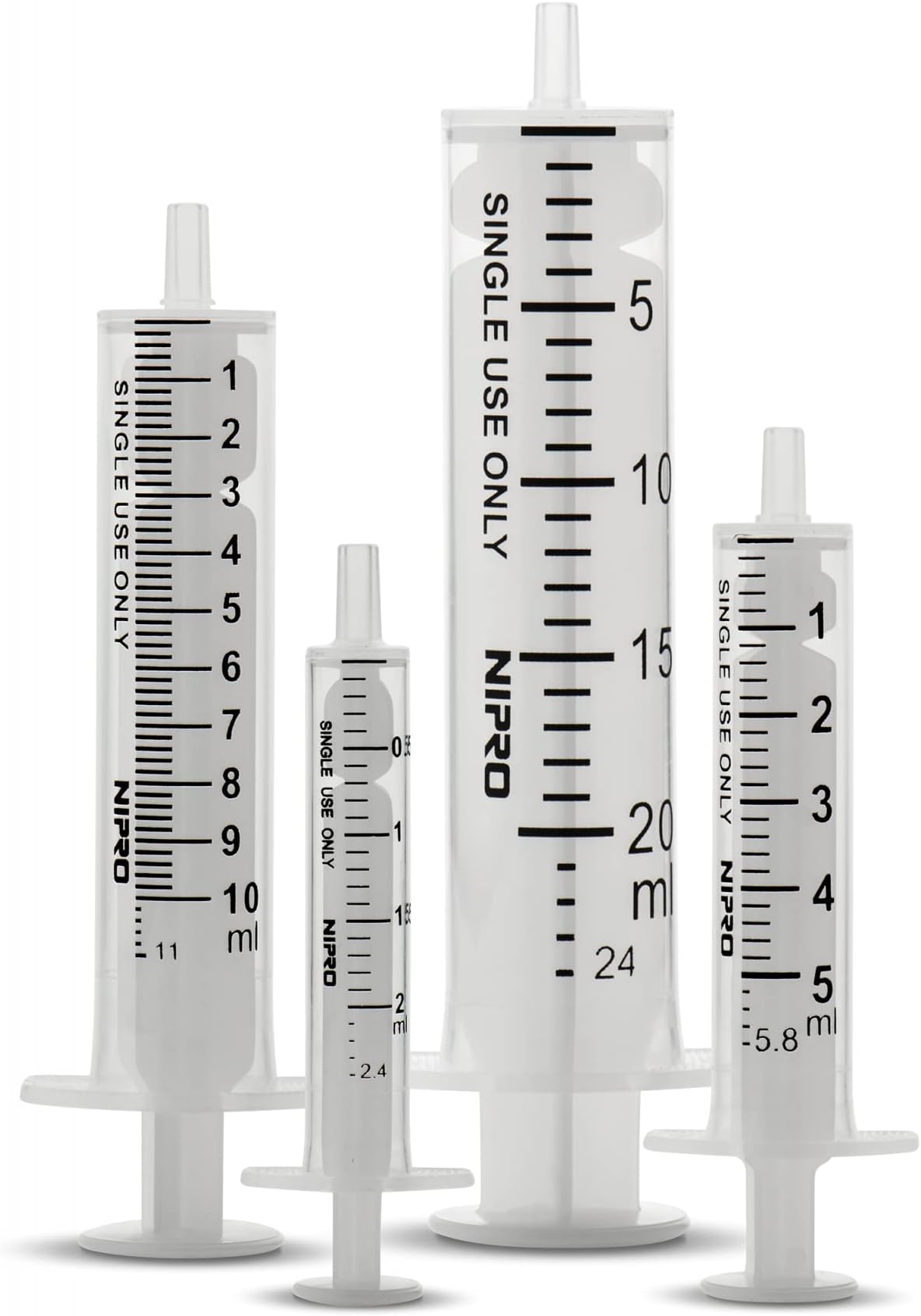 Nipro 20ml Slip Syringe without Needle, Box of 50