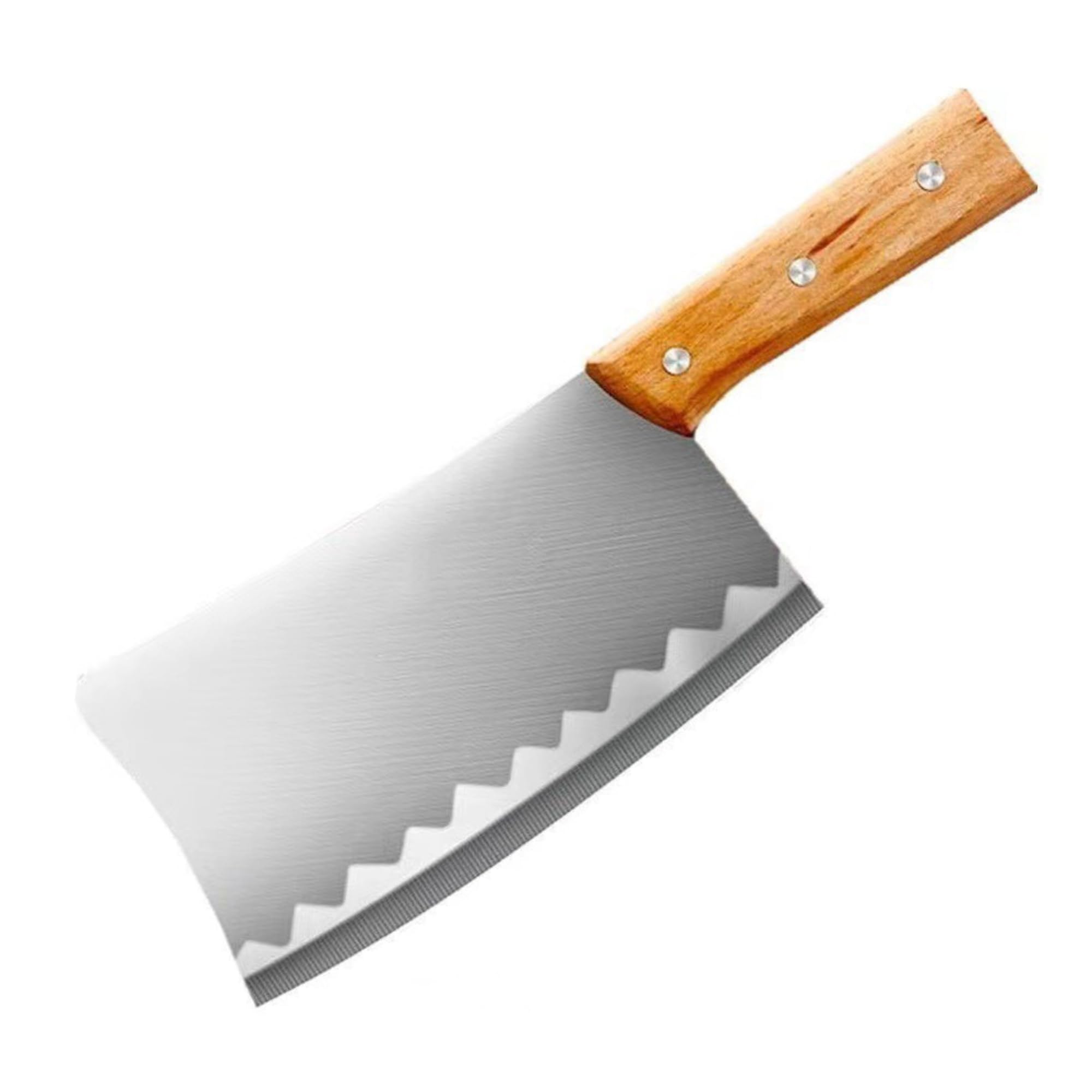 Machado 11.50" Handmade Serbian Forged Butcher Hunters Meat Cleaver Kitchen Knife | Chopper Bone Cutting Knives - German Stainless Steel - for Home Kitchen Restaurant Outdoor BBQ Camping and Gifting