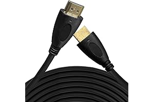 Acuvar High Performance 50 ft HDMI Cable for Seamless Connectivity