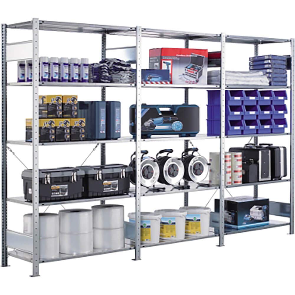 Buy Schulte Shelving Unit 7 Shelves max. Load 150 kg per Shelf, Box