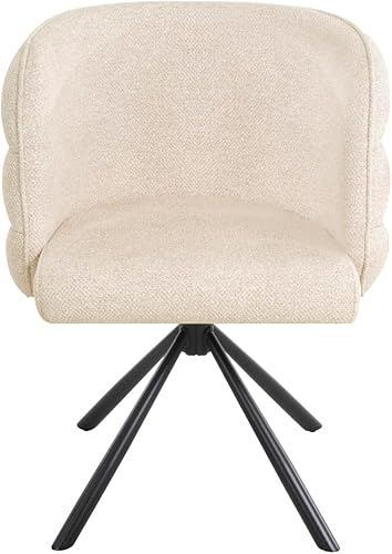 Miniatura 8 de 270 Swivel Home Office Desk Chairs Set of 2,Modern Dining Chairs, Upholstered Bedroom Chairs with Metal Base,Makeup Chair for Vanity, for Living