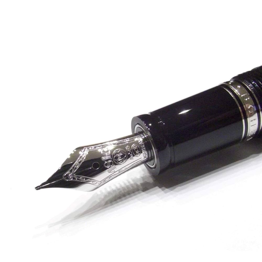 Amazon | MONTBLANC モンブラン 万年筆 ボエム ブルー F