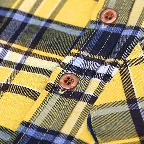 Kids Toddler Flannel Shirt Jacket Plaid Long Sleeve Lapel Button-Down Shacket Baby Boys Girls Fall Baby Winter Outwear4