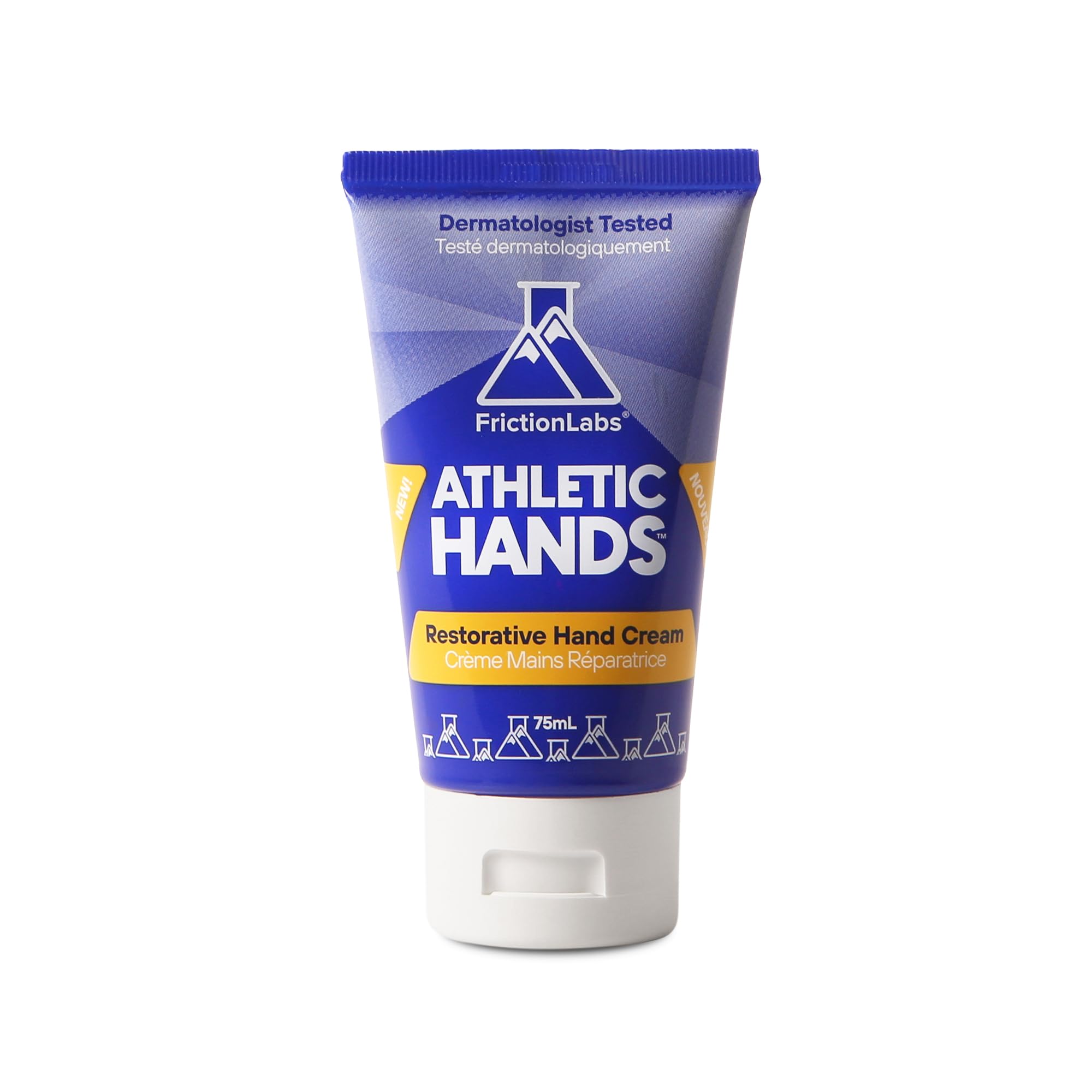 Friction Labs Athletic Hands - Crème quotidienne réparatrice pour les mains des peaux actives et sèches - Beurre de karité non gras - Pommade pour les mains des athlètes - Senteur eucalyptus