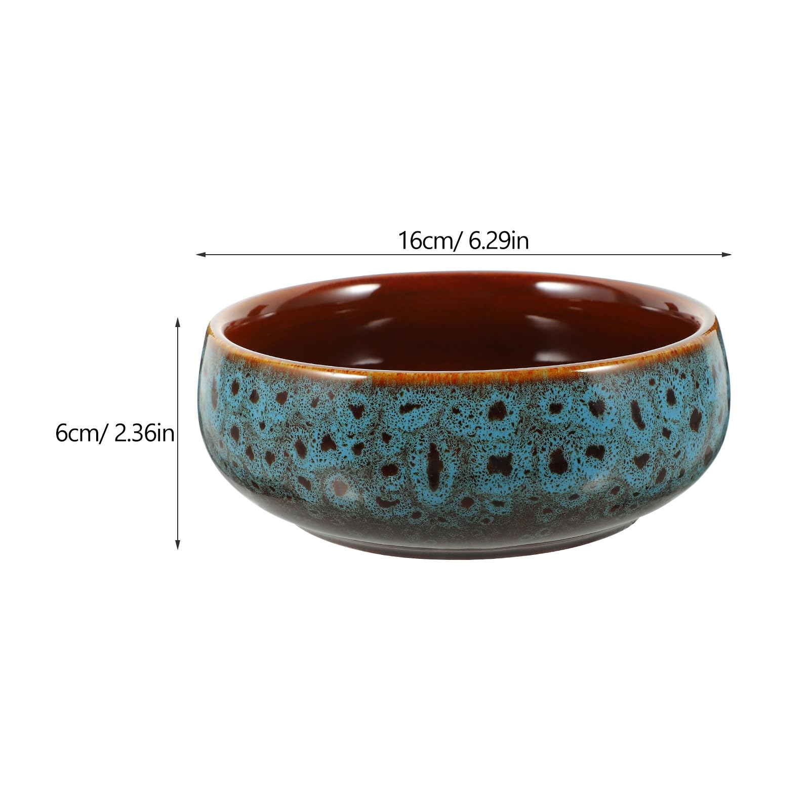 Toddmomy Ceramiczna Doniczka Hydroponiczna Do Sadzenia Lilii Wodnej i Żonkili Dekoracyjny Duży Kwiatowy Pojemnik Do Wnętrz i Zewnątrz Odporny Łatwa Wymiana Roślin