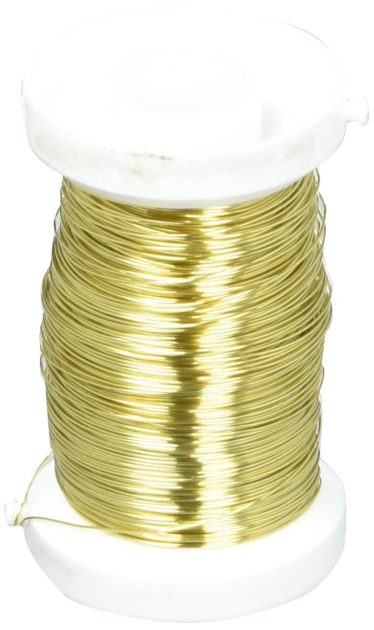 Knorr Prandell 0.3 mm x 80 m Brass Wire, Gold