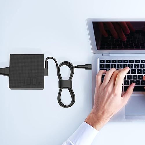 Miniatura 4 de Cargador de CA USB C de 100 W para ASUS ROG Flow Z13 GZ301 GZ301Z ASUS ROG Flow X13 GV301 GV301Q GV301R A20-100P1A Cable adaptador de fuente de