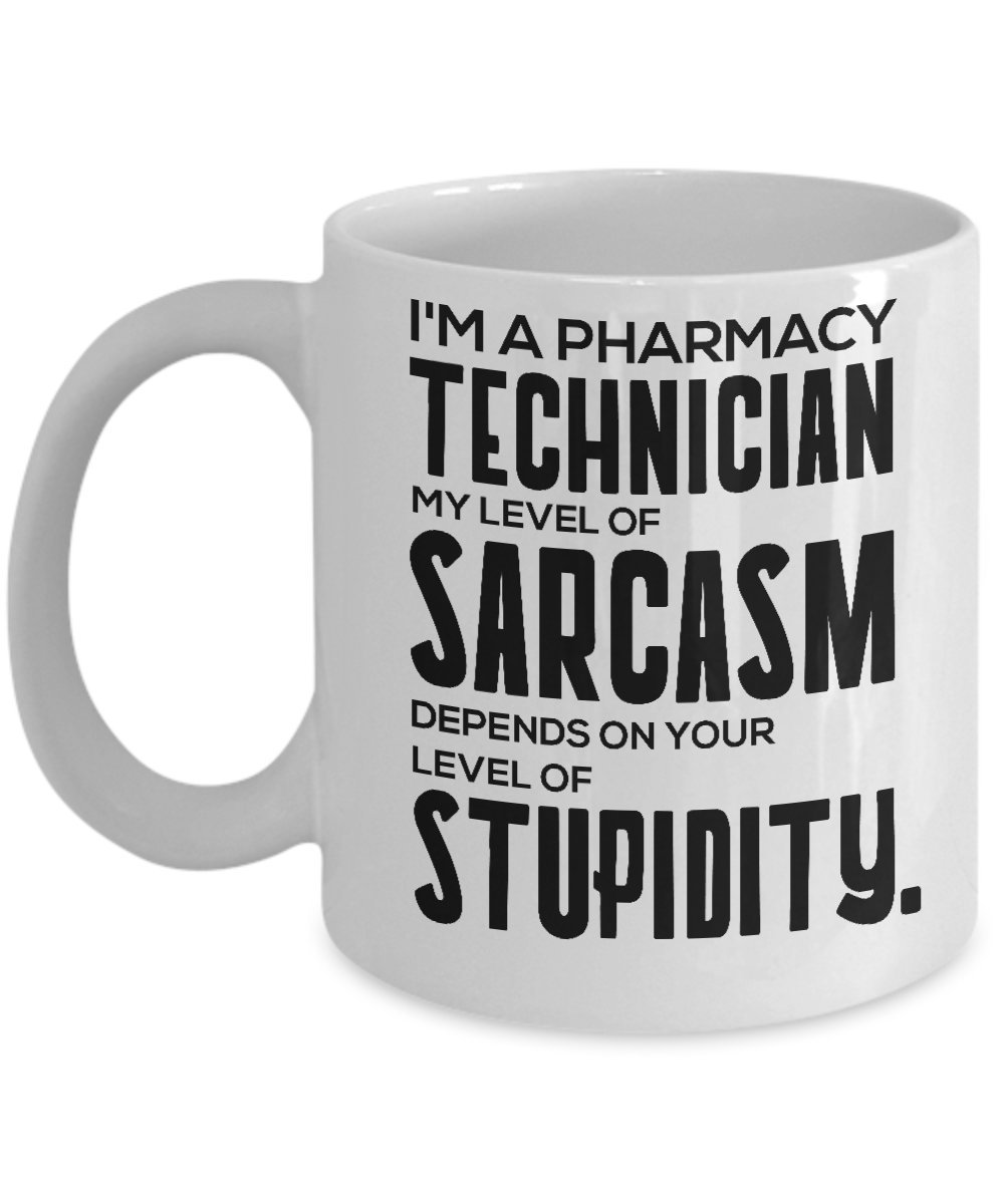 Valentine's Day Funny Gifts for Pharmacy Technicians — funny ceramic mug from ShopProudGifts