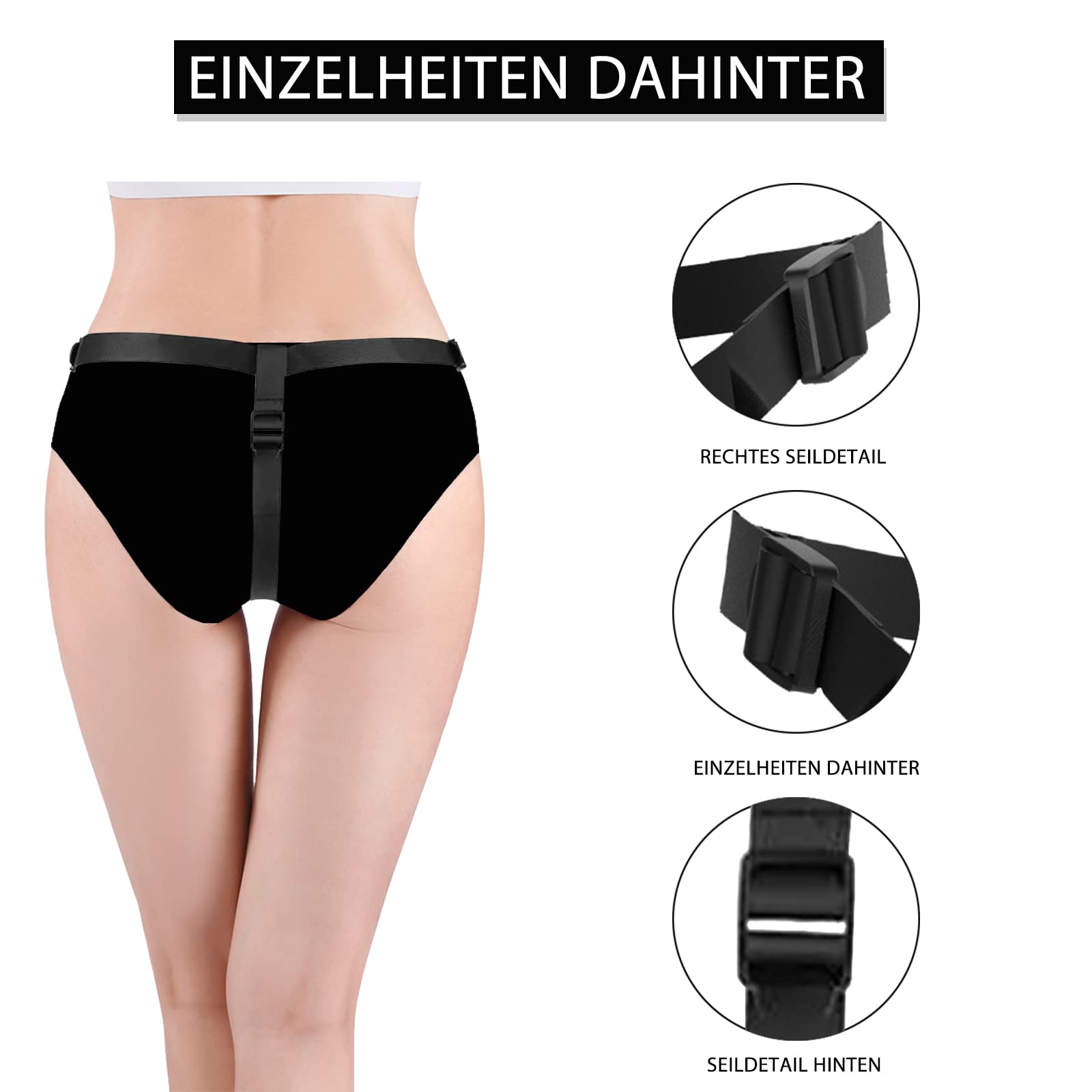 Dildo con cinturino BDSMJOY, Strap-On per donne, Pene con cinturino per donne e uomini, Strap-On per coppie, Dildo con Giocattoli sessuali lesbici,Giocattoli sessuali