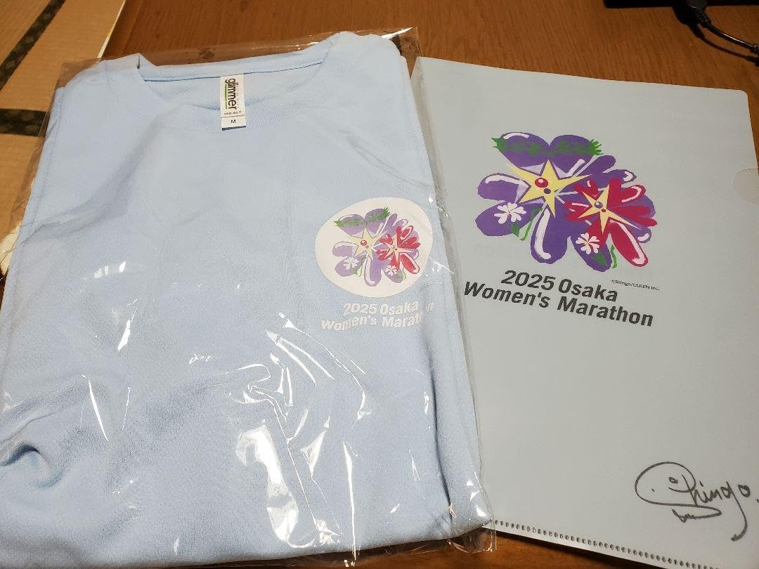 大阪国際女子マラソンTシャツ&クリアファイル マラソン t シャツ