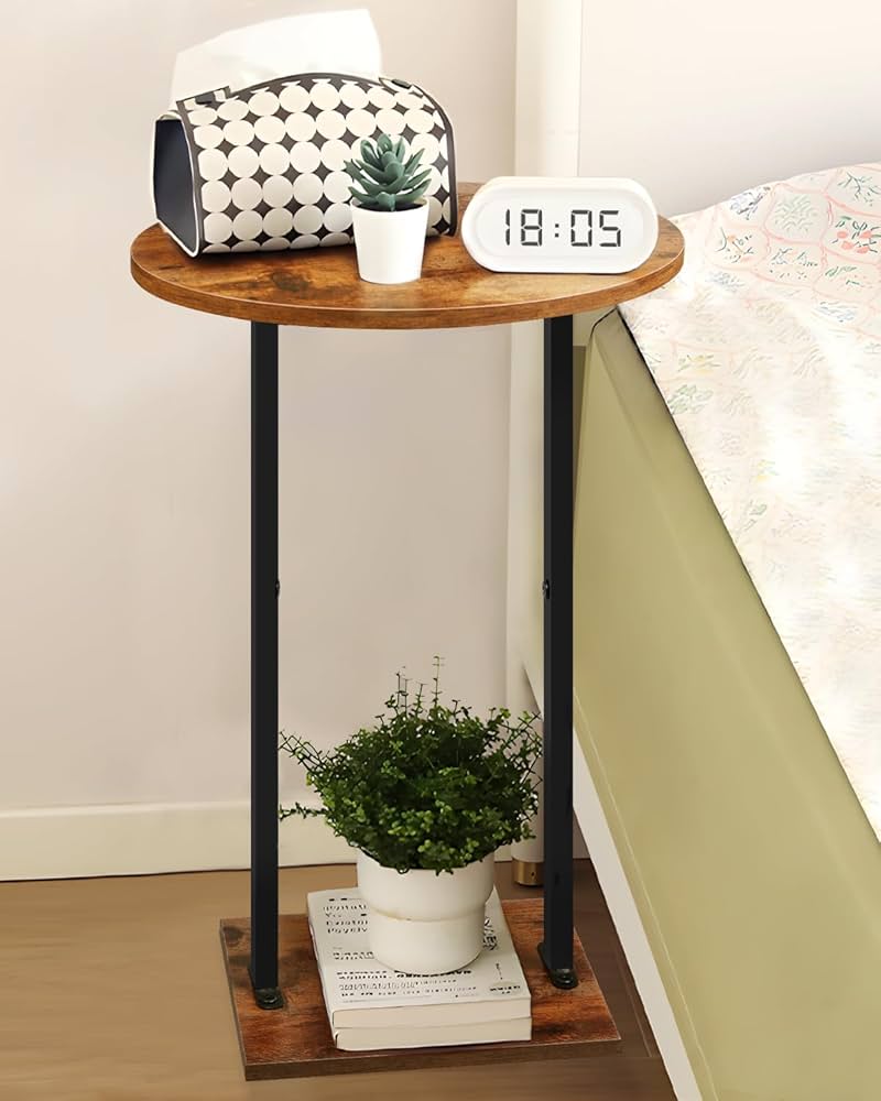 ミニオン【ON-U LIFE】ROUND SIDE TABLE Amazon.com: Kate and Laurel Foxford Tiered Round Side Table