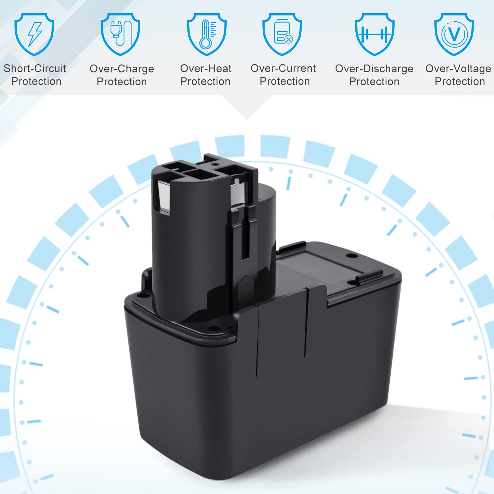 Cargador Bosch 18v Tecmana V Ah Replacement Battery For