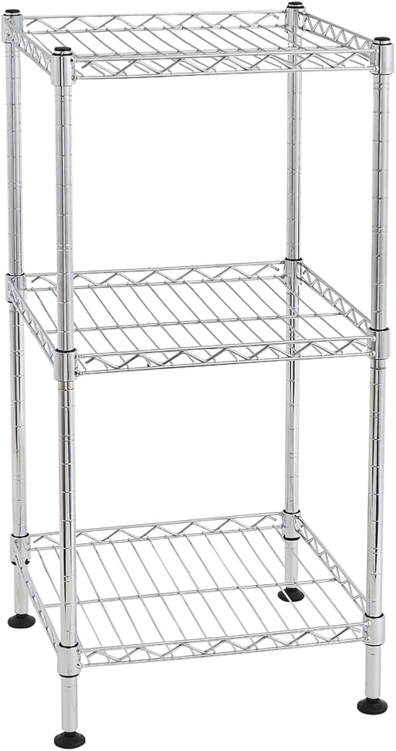 DDOY Storage Shelves Utility Shelf Shelving Unit Space Saver Metal Shelf Shelf