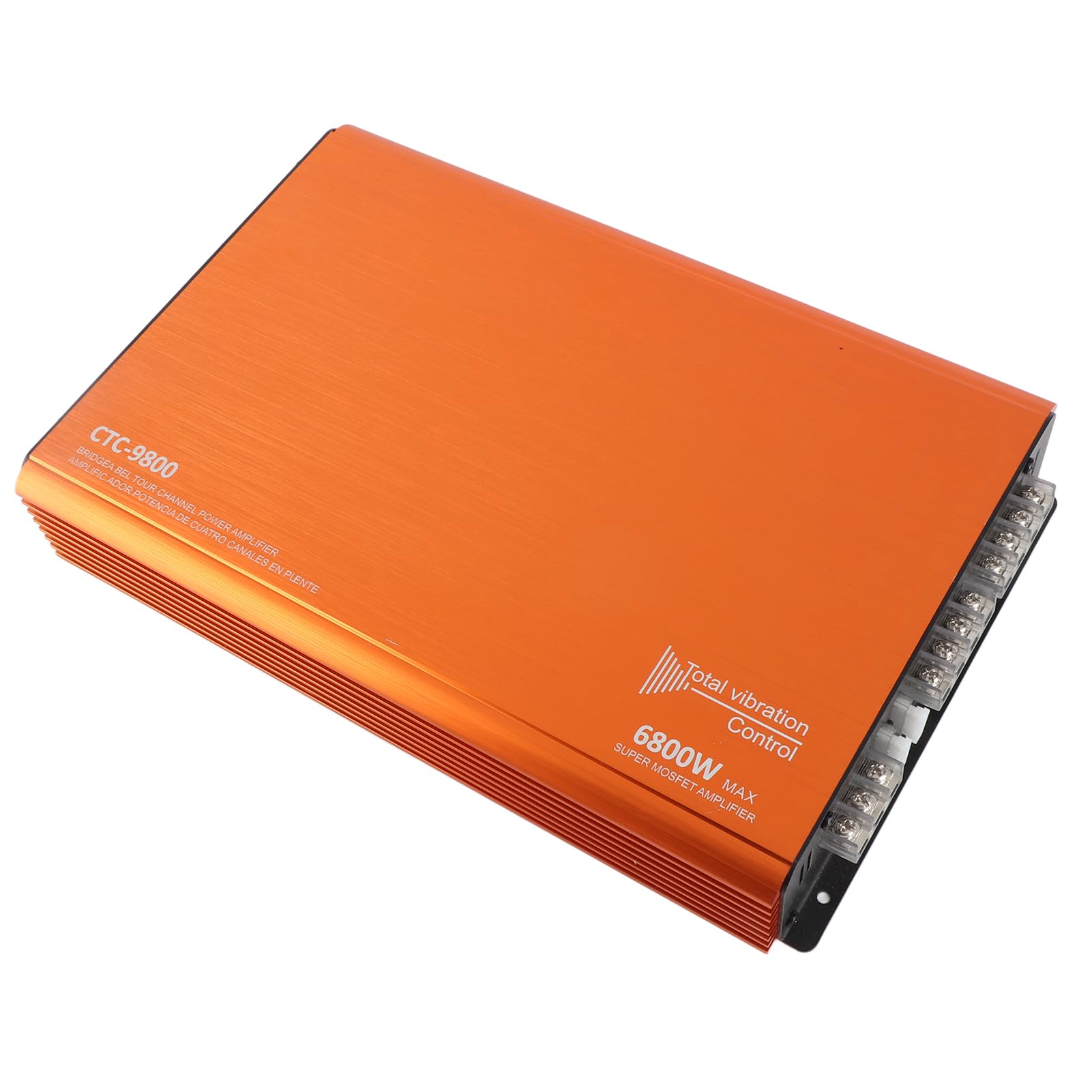 Generic Amplificateur de Voiture 4 Canaux 6800 W Haute Puissance Pontable pour des Performances Améliorées