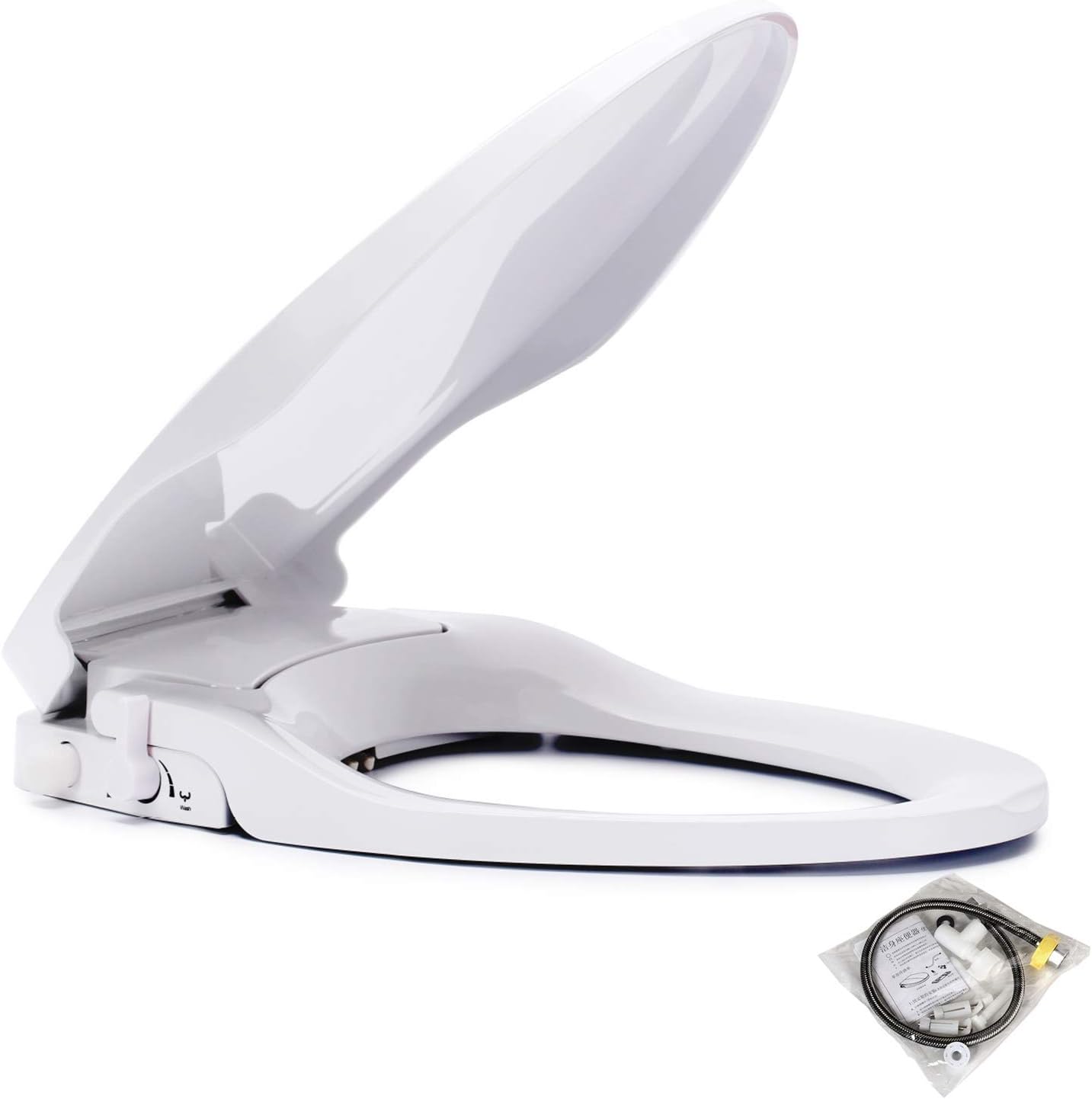 Non Electric Bidet Toilet Seats, Ergonomic Design, Fresh Water Non