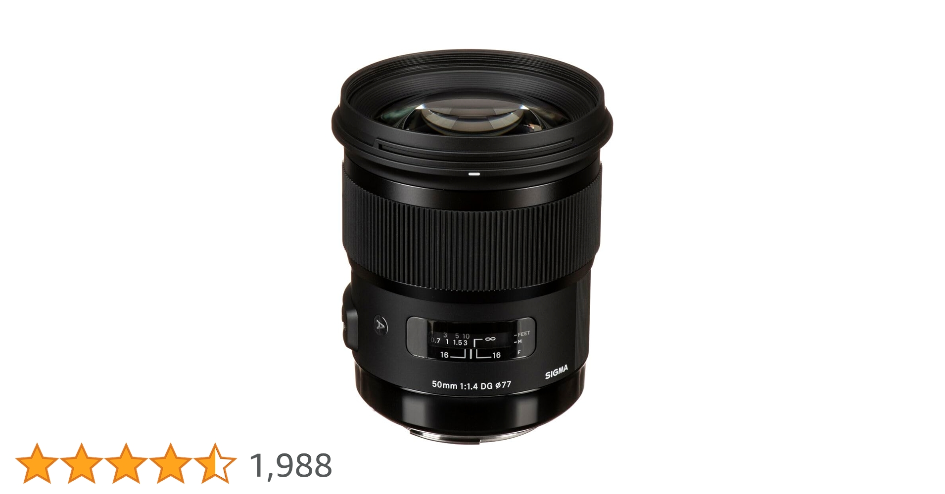 Amazon.co.jp: シグマ(Sigma) レンズ 50mm F1.4 DG HSM Canon キヤノン