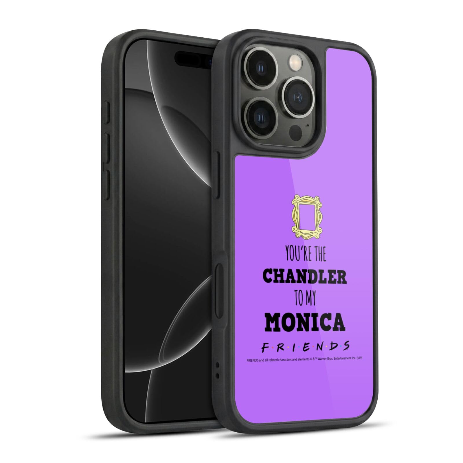 Coque antichoc Friends TV Show iPhone 16 Pro eviter rayures et chutes - 8
