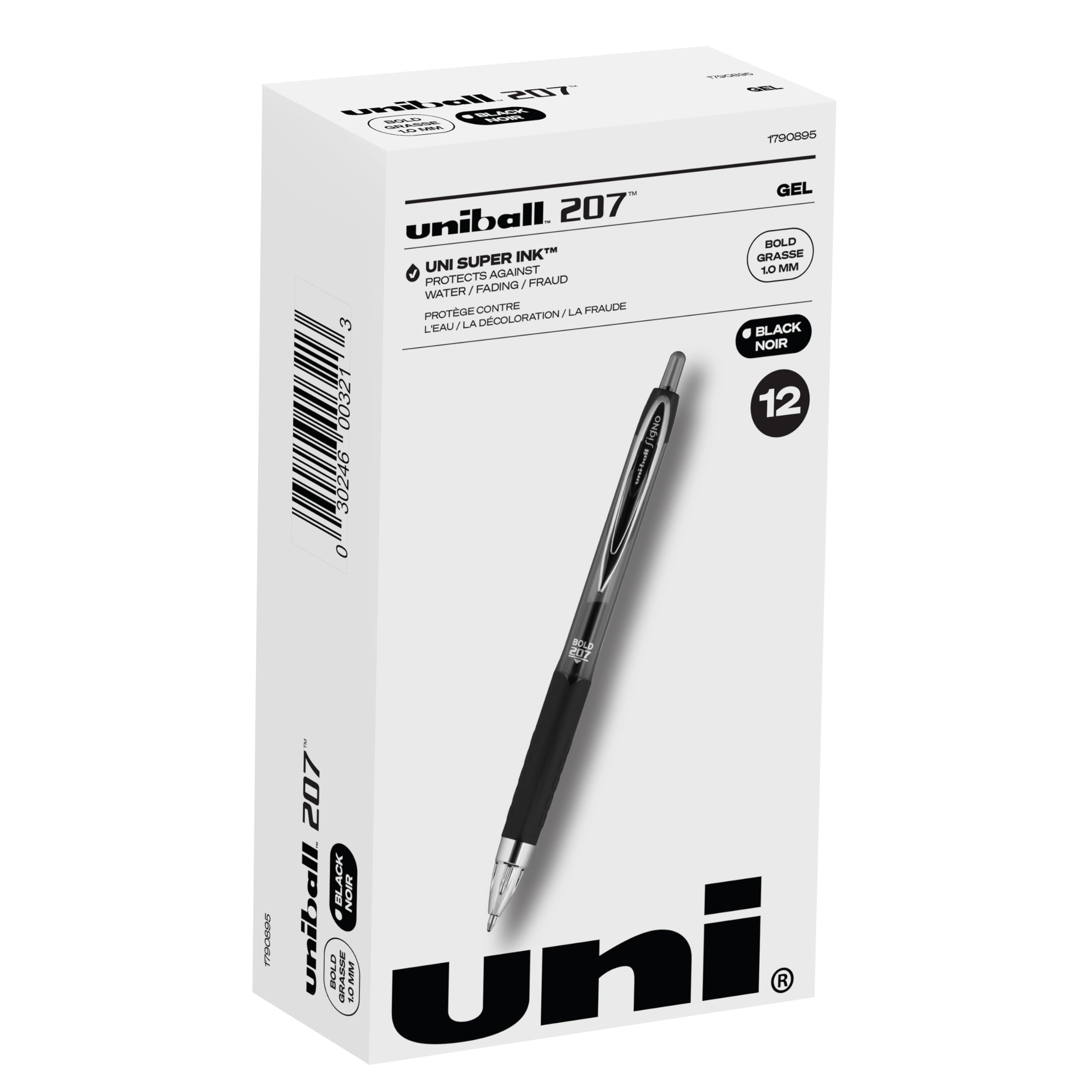 Uniball Signo 207 Gel Pen 12 Pack