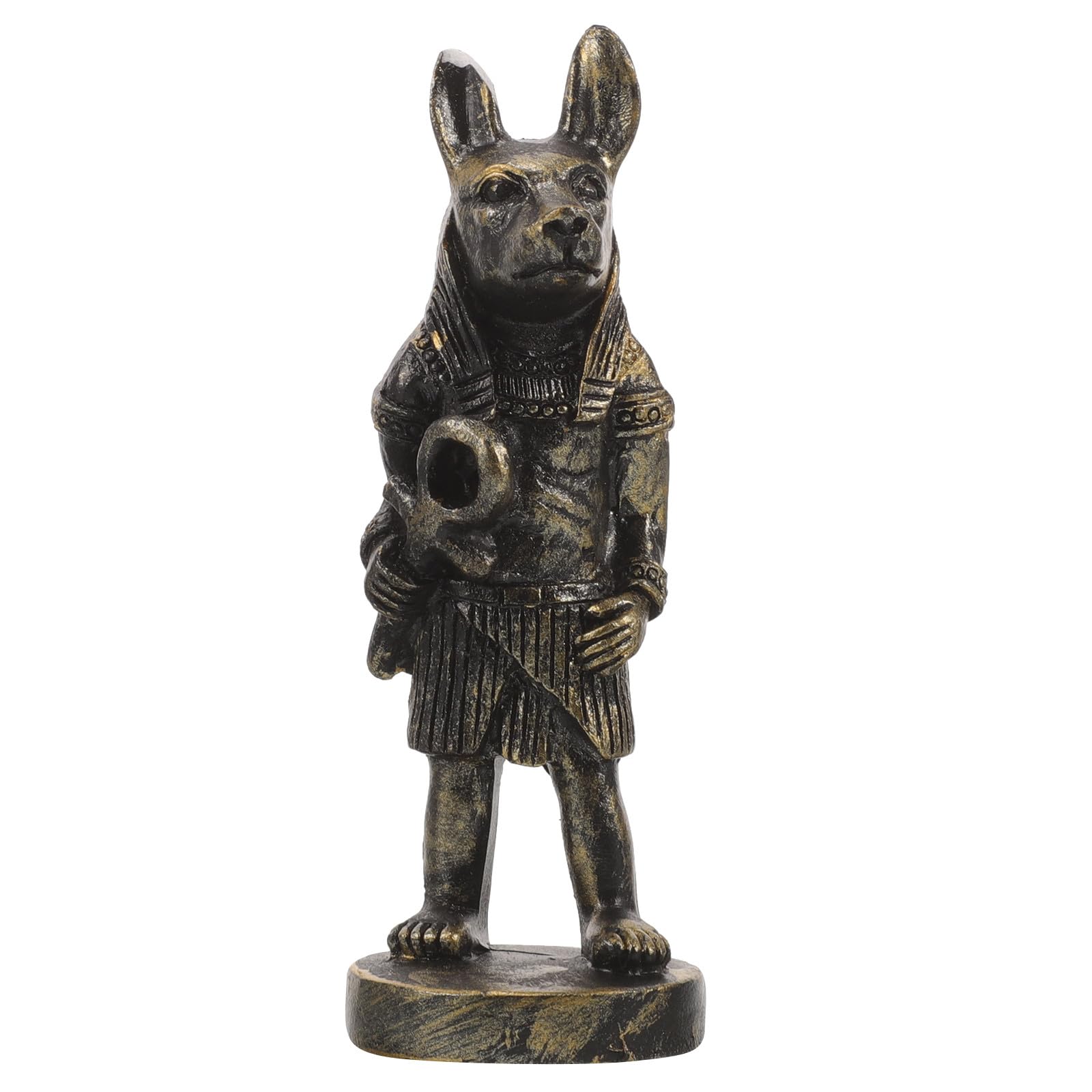 Figurine Anubis en résine 8,5 cm, idée cadeau originale pour passionnés d'Égypte antique