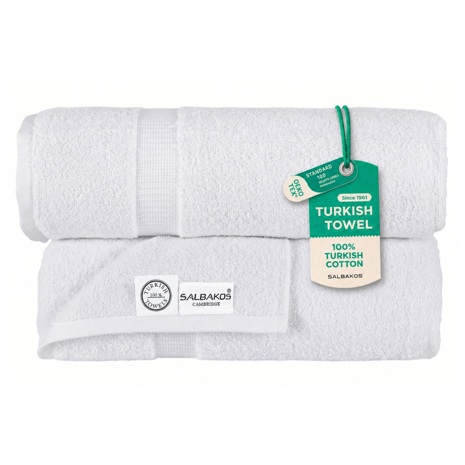 SALBAKOS Turkish Cotton Bath Towel
