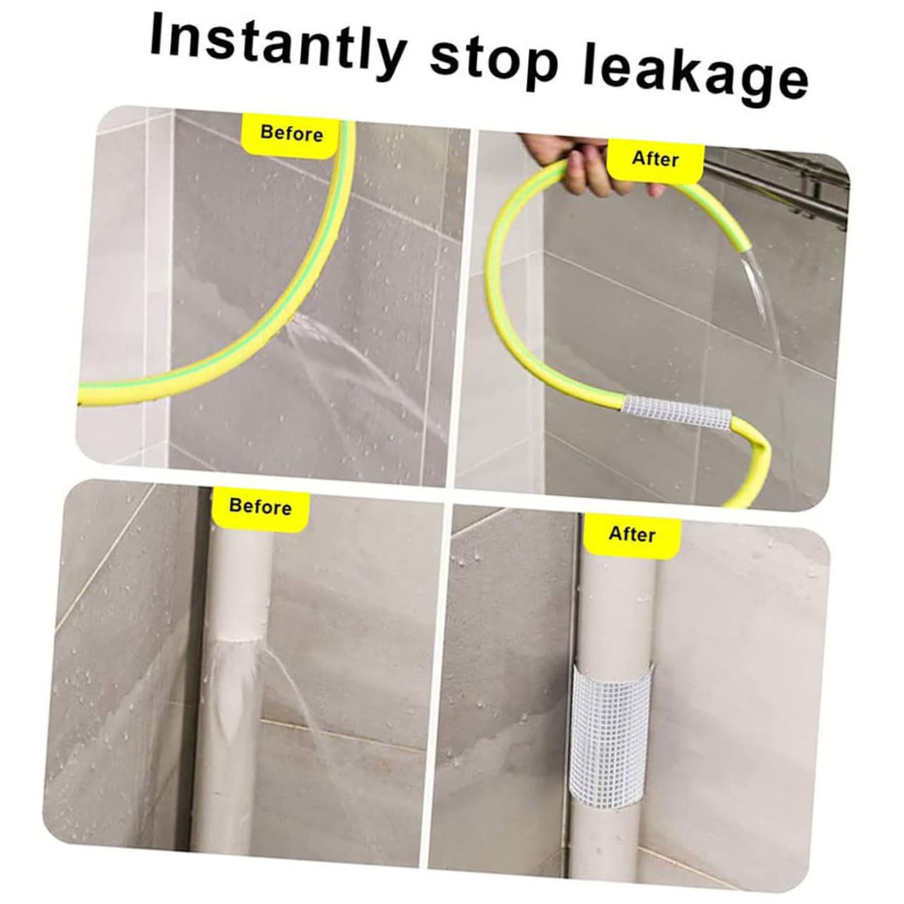 IMIKEYA Nastro Sigillante Butilico 2 Pezzi Alluminio Argento, Nastro Professionale per Riparazione e Tenuta su Superfici Marmo e Finestre, 5Cm X 5m
