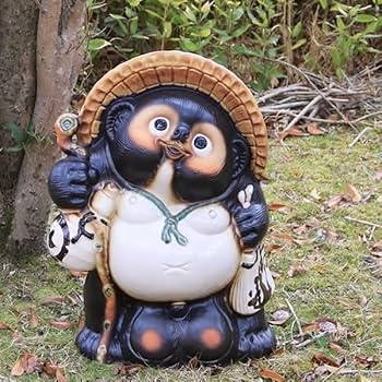 ◆信楽焼　福狸　大ぶりサイズ　高さ68㎝　置物　商売繁盛 ◇信楽焼 福狸 大ぶりサイズ 高さ68㎝ 置物 商売繁盛 - メルカリ