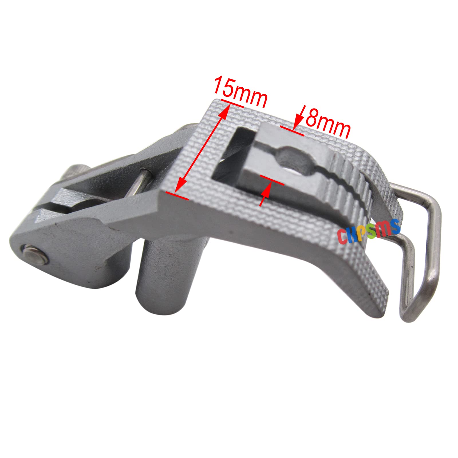 CKPSMS Marque : pied de marche à double bout denté compatible avec/remplacement pour Juki LU-1509, LU-1520, LU-2210, LU-2220 Durkopp Adler Brand 367, 467, 767, 867, 1767 (total de 4 lots)