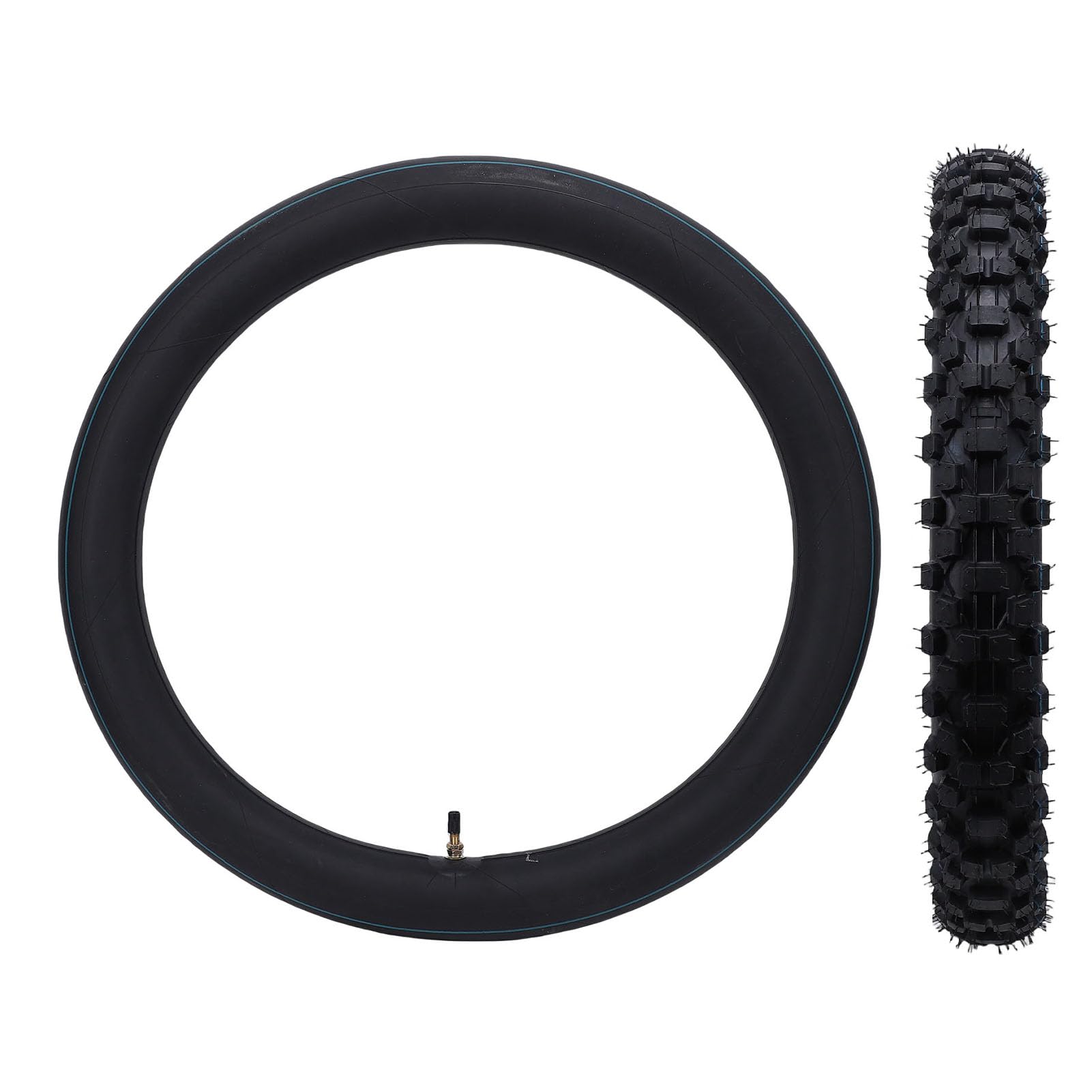 Cocoarm Zestaw Dętek do Opon Motocykla Terenowego 80/100-19, 3.00-19, Dętka